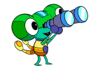 Carmello_Poses_Binoculars